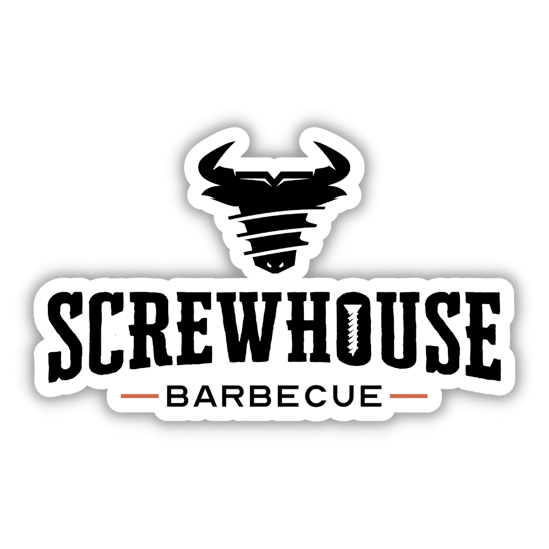 Screwhouse Stacked Logo Sticker (4 stickers)
